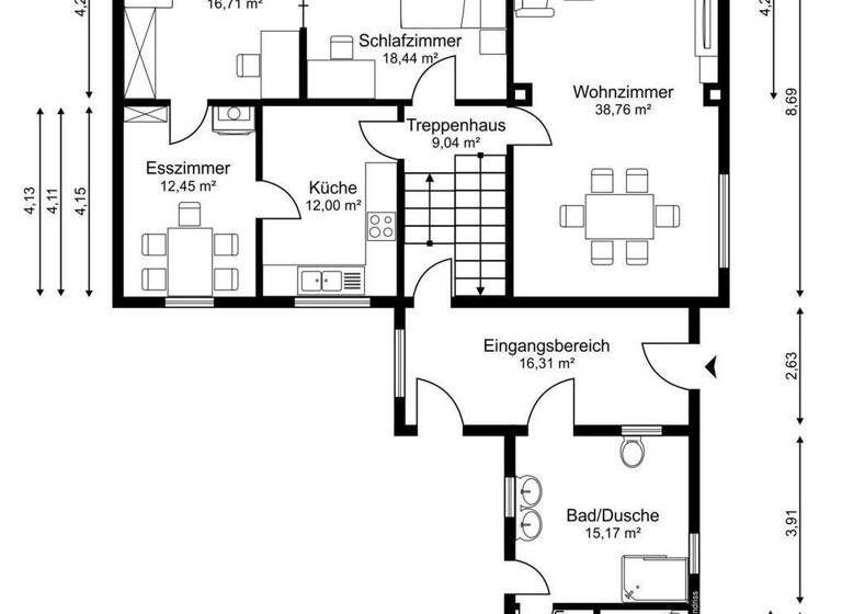 Einfamilienhaus zum Kauf 195.000 € 5 Zimmer 145,8 m² 5.137 m² Grundstück Groß Ziescht Baruth/Mark / Groß Ziescht 15837