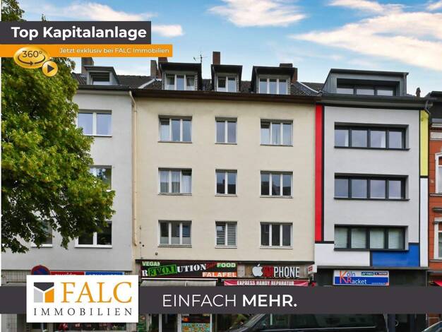 Mehrfamilienhaus zum Kauf 2.475.000 € 34 Zimmer 919,5 m² 703 m² Grundstück Ehrenfeld Köln 50825