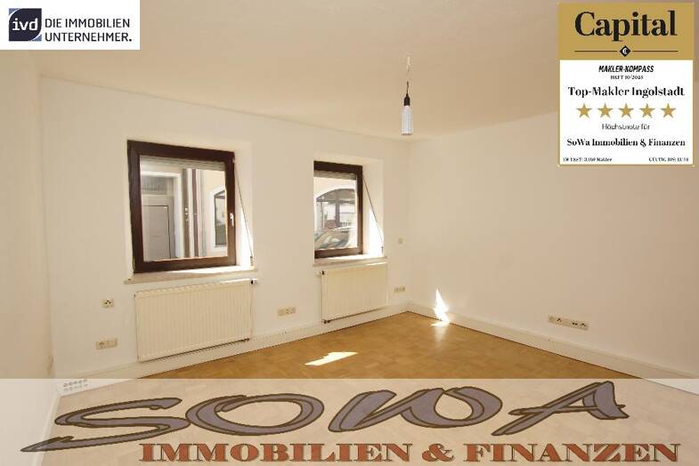 Wohnung zur Miete 850 € 2 Zimmer 44 m² Neuburg Neuburg 86633