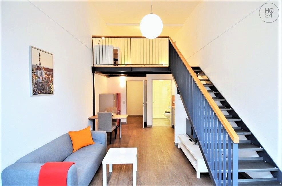 Wohnung zur Miete Wohnen auf Zeit 995 € 1 Zimmer 59 m²<br/>Wohnfläche 02.01.2025<br/>Verfügbarkeit Jakobervorstadt - Nord Augsburg 86152