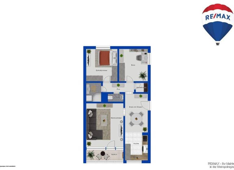 Wohnung zum Kauf 234.900 € 3 Zimmer 77 m² 2. Geschoss Deutenbach Stein 90547