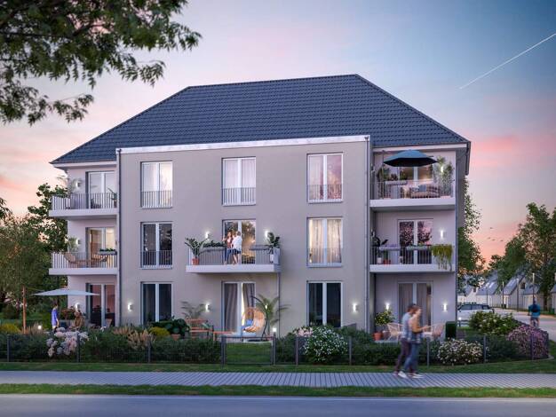 Wohnung zum Kauf - Neubau provisionsfrei 219.900 € 2 Zimmer 53,4 m² EG frei ab 01.08.2026 Seeallee 16 Müllrose 15299