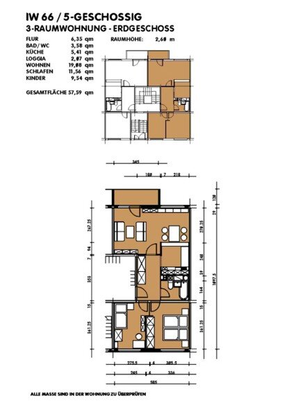 Wohnung zur Miete 415 € 3 Zimmer 56,9 m²<br/>Wohnfläche 18.01.2025<br/>Verfügbarkeit Neundorfer Str. 25 Leuben (Rottwerndorfer Str.) Dresden 01257