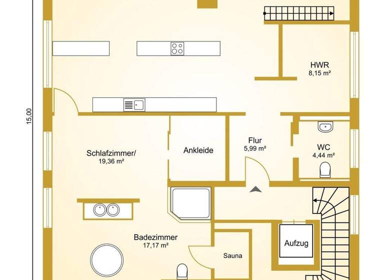 Wohnung zum Kauf 1.190.000 € 2 Zimmer 121,8 m² Neustadt Neustadt in Holstein 23730