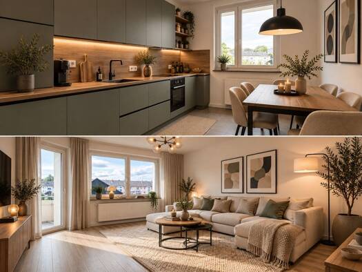Wohnung zur Miete 549 € 2 Zimmer 57 m² 3. Geschoss Innenstadt Minden 32425