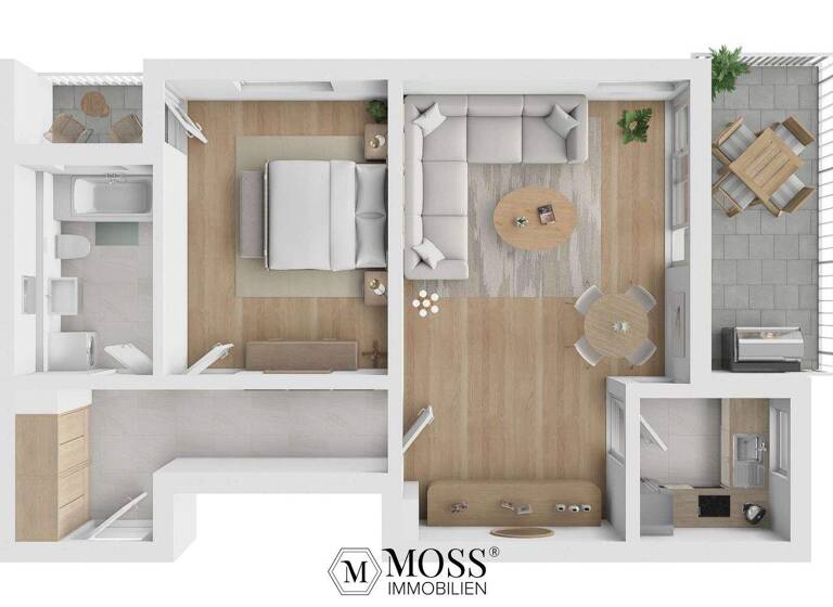 Penthouse zum Kauf 475.000 € 2,5 Zimmer 67 m² 4. Geschoss Wiehre Freiburg im Breisgau 79100