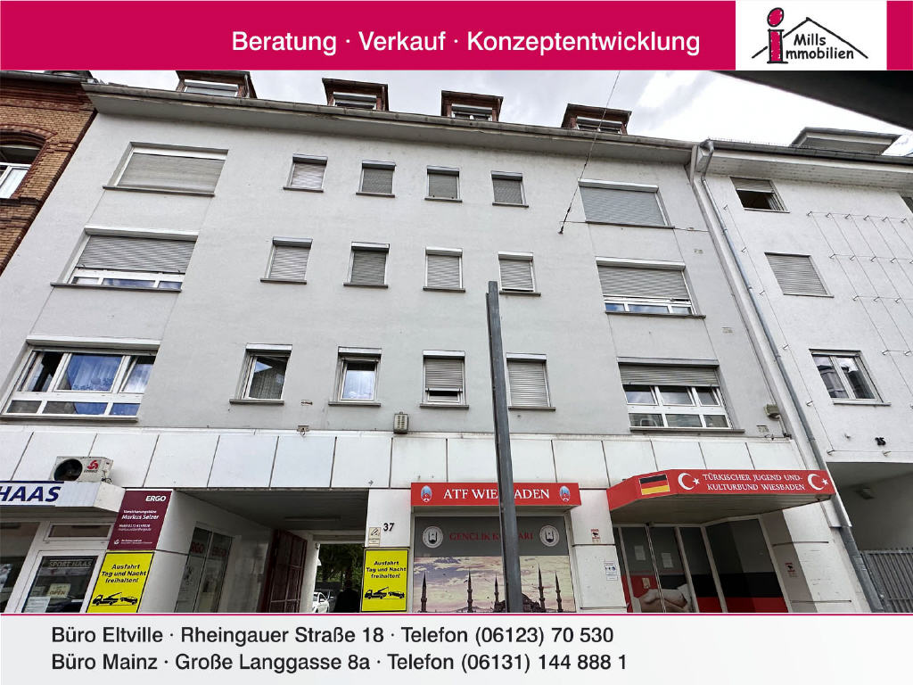 Mehrfamilienhaus zum Kauf als Kapitalanlage geeignet 1.790.000 € 14 Zimmer 807 m²<br/>Wohnfläche 742 m²<br/>Grundstück Biebrich - Mitte Wiesbaden 65203