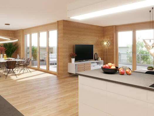 Penthouse zum Kauf - Erstbezug provisionsfrei 650.000 € 4 Zimmer 108,8 m² Peiting Peiting 86971