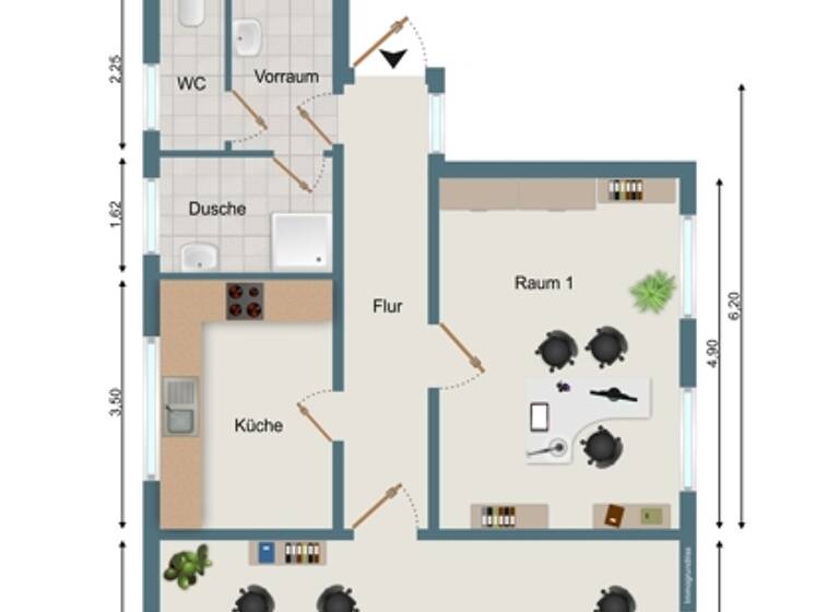 Bürofläche zum Kauf 650.000 € 173 m² Bürofläche Quedlinburg 06484