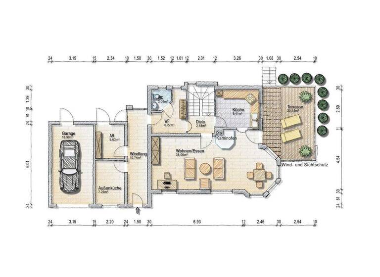 Einfamilienhaus zum Kauf 389.000 € 5 Zimmer 124 m² 1.000 m² Grundstück Speichersdorf Speichersdorf / Selbitz 95469