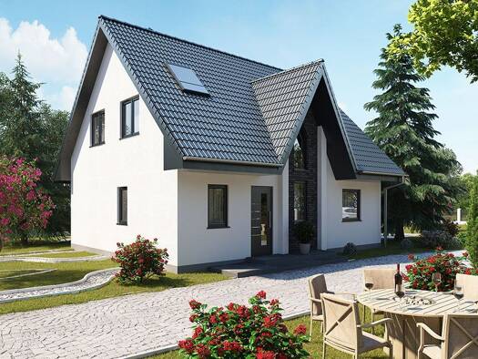 Einfamilienhaus zum Kauf - Erstbezug provisionsfrei 367.650 € 5 Zimmer 129 m² 600 m² Grundstück frei ab sofort Waltershausen Waltershausen 99880