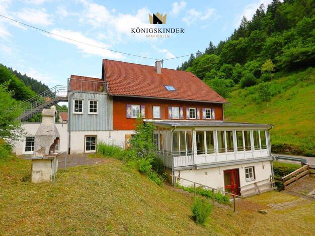 Bürogebäude zum Kauf als Kapitalanlage geeignet 477.000 € 20 Zimmer 823 m² 1.562 m² Grundstück Kaltbrunn Schenkenzell / Kaltbrunn 77773