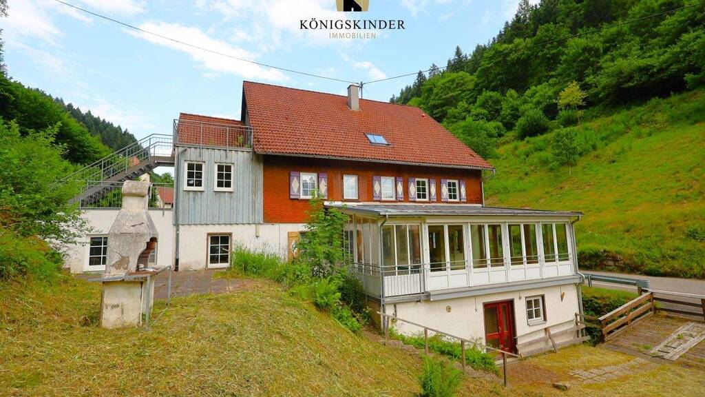 Bürogebäude zum Kauf als Kapitalanlage geeignet 477.000 € 20 Zimmer 823 m² 1.562 m² Grundstück Kaltbrunn Schenkenzell / Kaltbrunn 77773