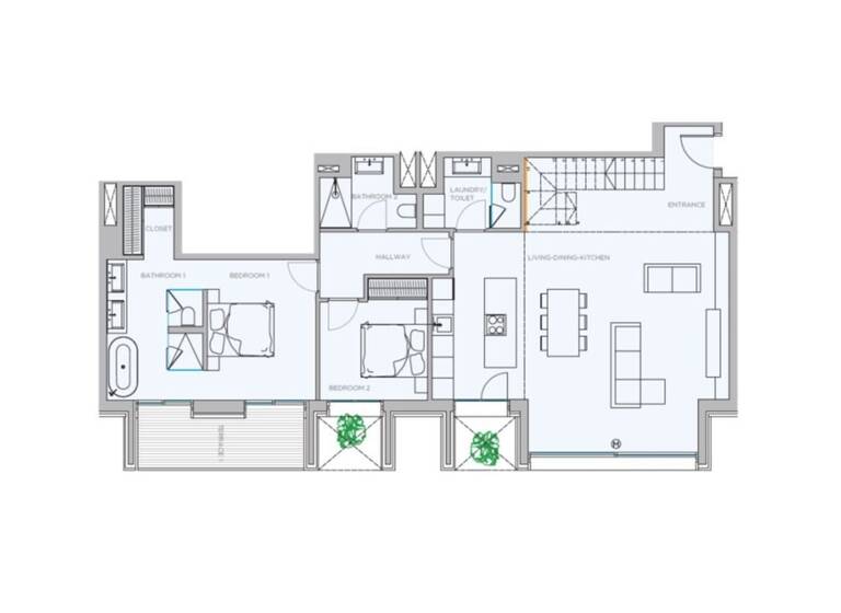 Penthouse zum Kauf - Erstbezug 1.900.000 € 3 Zimmer 189,9 m² 6. Geschoss Palma, Nou Llevant 07007