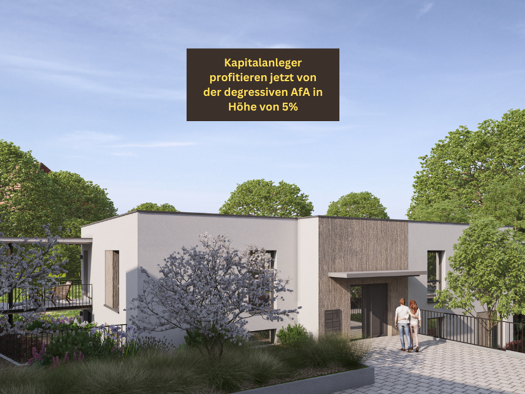 Terrassenwohnung zum Kauf - Neubau provisionsfrei 402.500 € 2 Zimmer 60,3 m² EG Auggener Weg 6a Müllheim 79379