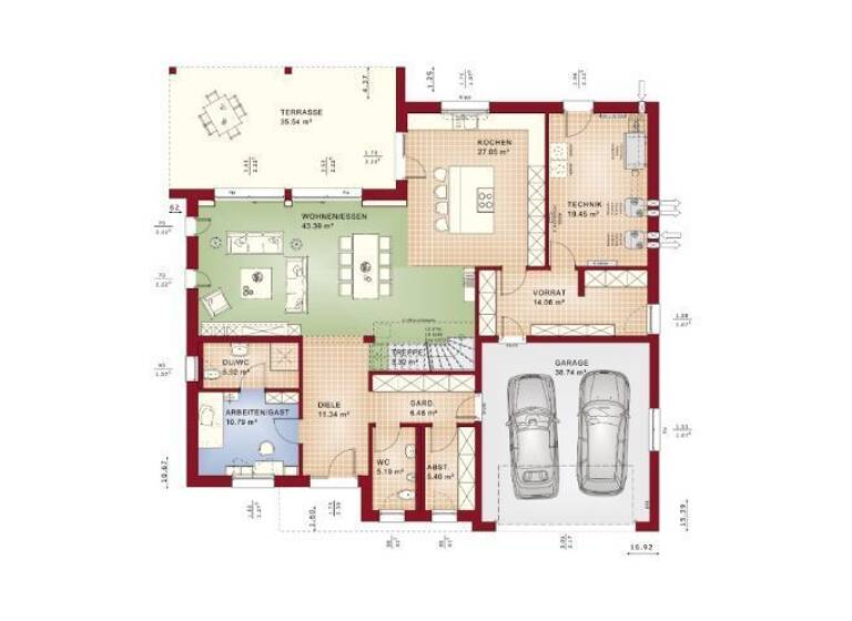 Haus zum Kauf 1.158.677 € 8 Zimmer 322 m² 1.010 m² Grundstück Bad Kreuznach 55543