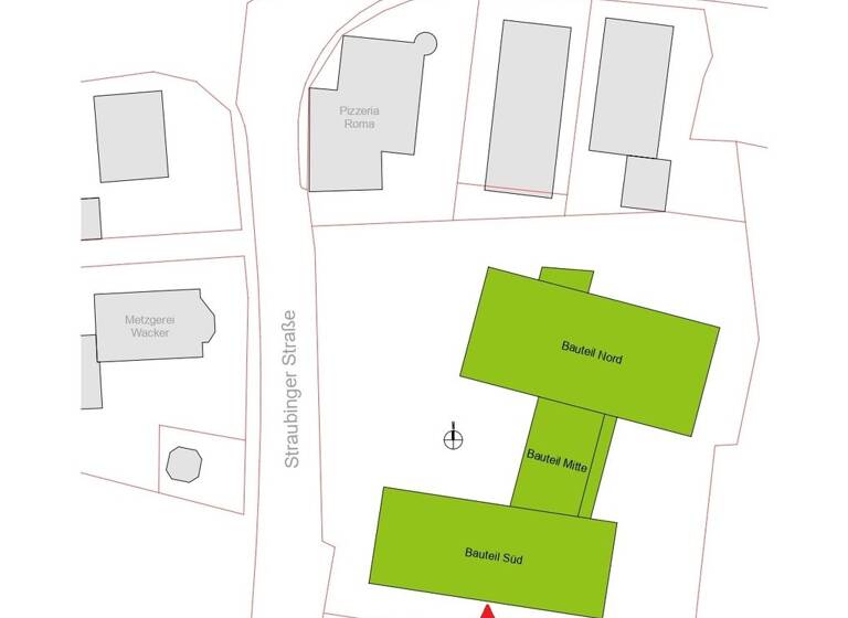 Wohnung zum Kauf - Erstbezug 164.000 € 2 Zimmer 37,8 m² 1. Geschoss Straubinger Strasse 22 Ascha 94347