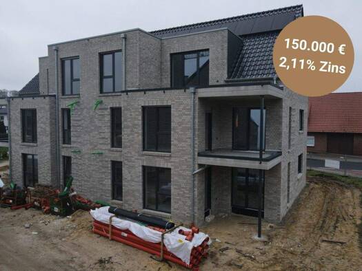 Wohnung zum Kauf - Erstbezug provisionsfrei 310.000 € 3,5 Zimmer 87,7 m² EG frei ab 01.04.2026 Kirchstraße 49 Werlte 49757