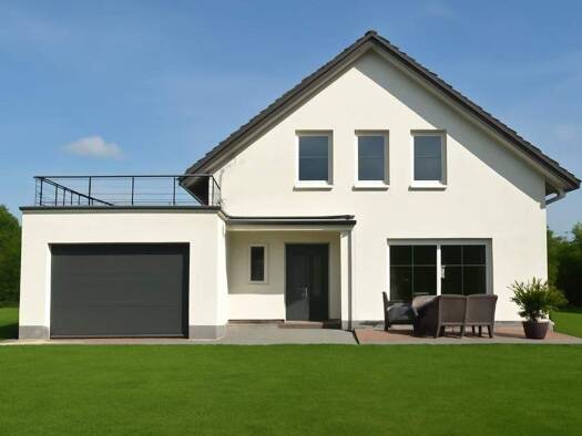 Einfamilienhaus zum Kauf 628.500 € 4 Zimmer 112,7 m² 592 m² Grundstück Louis-Otto-Straße 20 Borna-Heinersdorf Borna - Heinersdorf 09114