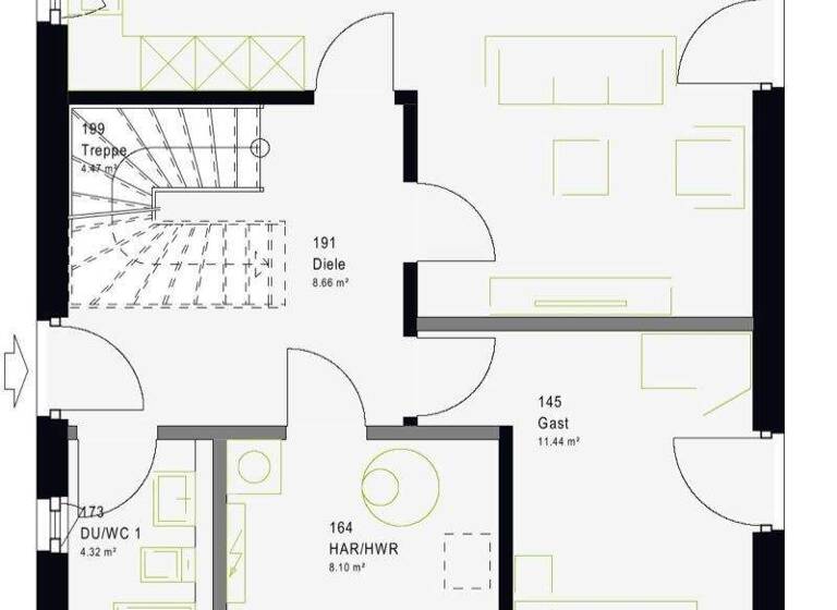 Doppelhaushälfte zum Kauf 809.999 € 5 Zimmer 135 m² 350 m² Grundstück Eichenau 82223