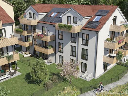 Wohnung zum Kauf - Neubau provisionsfrei 465.900 € 3 Zimmer 69,5 m² EG Holzkirchen Holzkirchen 83607