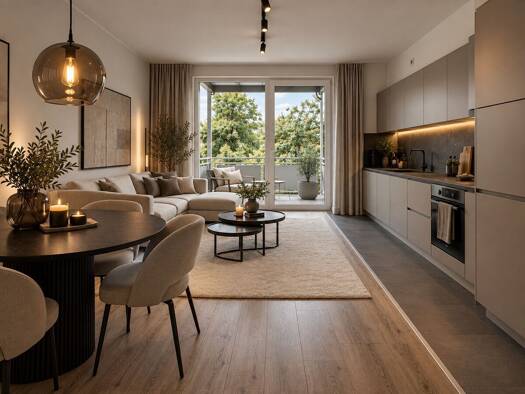 Wohnung zur Miete 549 € 2 Zimmer 60,1 m² 1. Geschoss Innenstadt Minden 32427