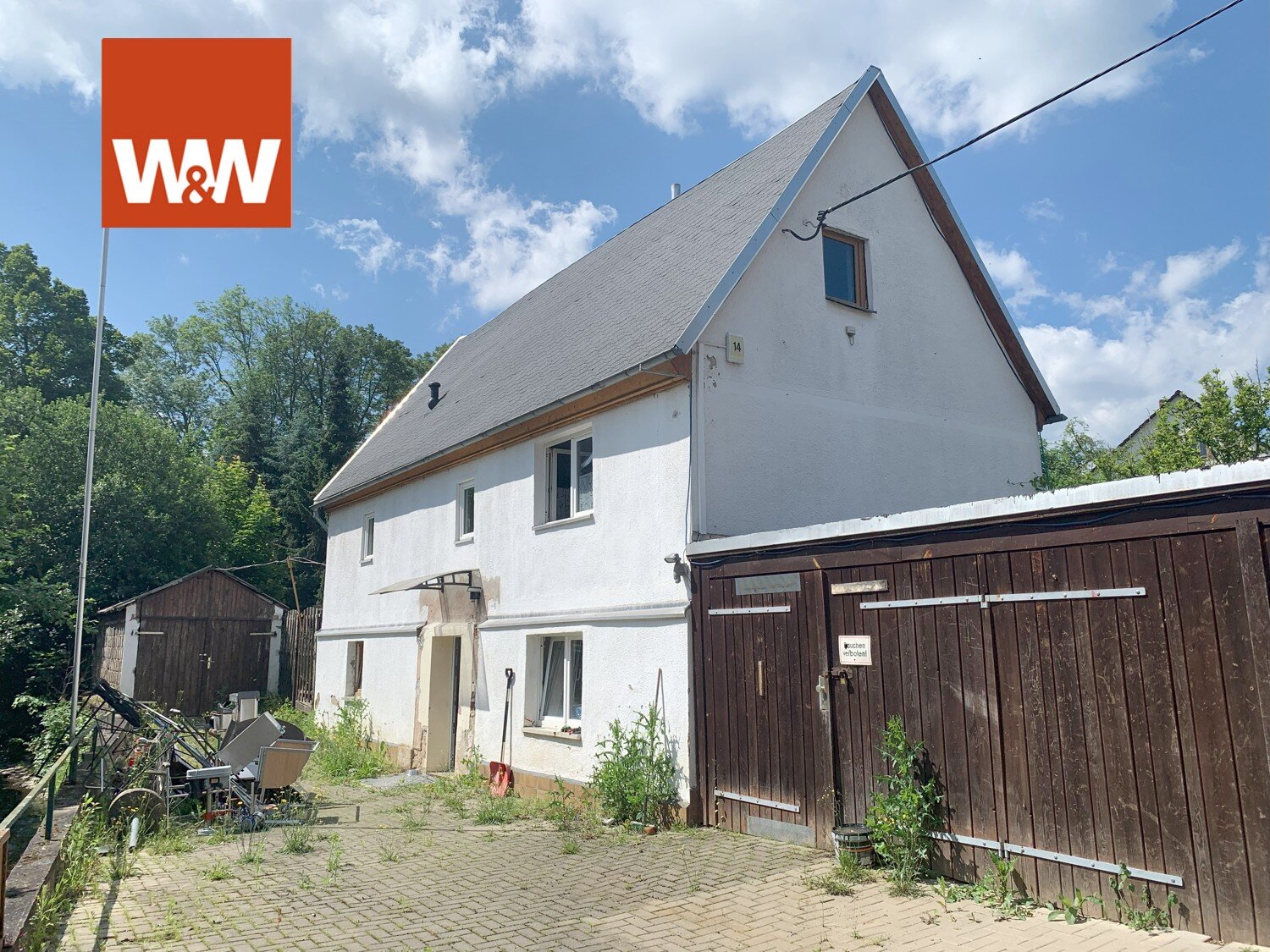 Einfamilienhaus zum Kauf 59.000 € 6 Zimmer 83,6 m²<br/>Wohnfläche 540 m²<br/>Grundstück Marbach Striegistal 09661