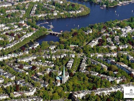 Villa zum Kauf 4.950.000 € 12 Zimmer 400 m² 450 m² Grundstück Winterhude Hamburg Winterhude 22301