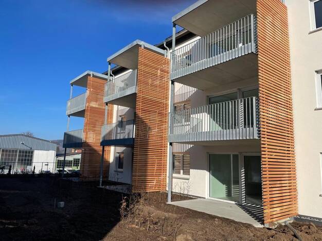 Wohnung zur Miete - Erstbezug 1.200 € 4 Zimmer 99 m² frei ab sofort Grünwanger Straße Untersiggingen Deggenhausertal 88693