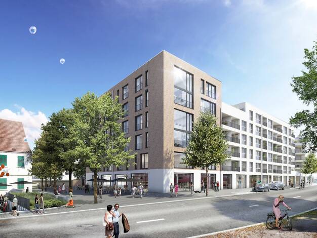Laden zur Miete - Erstbezug provisionsfrei 566 m² Verkaufsfläche teilbar von 131 m² bis 566 m² Heinkelstraße 1 Schorndorf - Innenstadt Schorndorf 73614