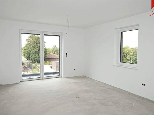 Wohnung zur Miete - Erstbezug 800 € 3 Zimmer 76,1 m² frei ab sofort Heidmühle Schortens 26419