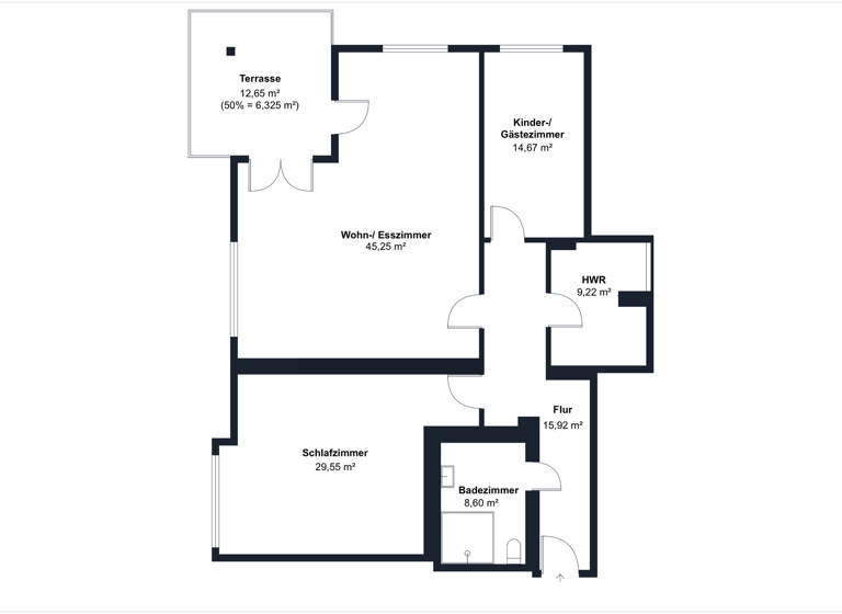 Wohnung zum Kauf - Erstbezug 316.900 € 3 Zimmer 129,7 m² EG Hessisch Oldendorf 31840