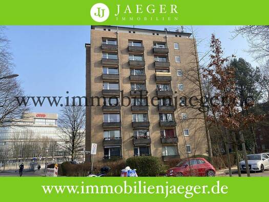 Wohnung zur Miete 500 € 1 Zimmer 30 m² EG frei ab sofort Buschrosenweg 24 Bramfeld Hamburg 22177