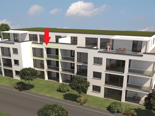 Wohnung zum Kauf - Erstbezug 449.500 € 4 Zimmer 133,8 m² Dauchingen 78083