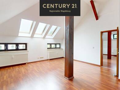 Wohnung zur Miete 770 € 2 Zimmer 91 m² 2. Geschoss frei ab sofort Arkonastraße 1 Werder Magdeburg 39114