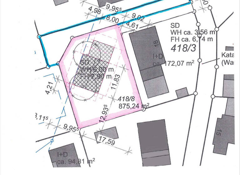 Grundstück zum Kauf 332.000 € 777 m²<br/>Grundstück Reitberger Straße 18a Euernbach Scheyern / Euernbach 85298