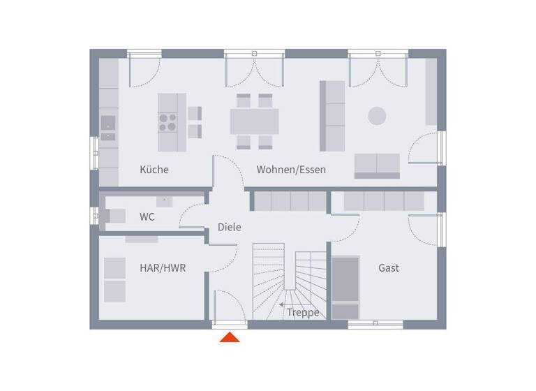 Einfamilienhaus zum Kauf 335.900 € 5 Zimmer 164,1 m² 812 m² Grundstück Wietzenbruch Celle 29225