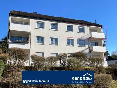 Wohnung zum Kauf 180.000 € 4 Zimmer 95 m² 1. Geschoss Dillenburg Dillenburg 35683