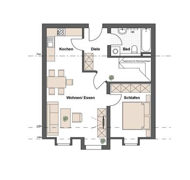 Maisonette zur Miete 675 € 3 Zimmer 90 m² frei ab 01.09.2025 Lange Länge 27 Neuendettelsau Neuendettelsau 91564