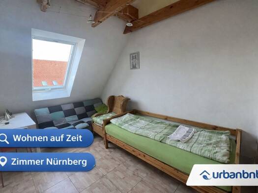 WG-Zimmer zur Miete auf Zeit 610 € 40 m² frei ab 29.11.2026 Montessoristraße Langwasser Südöstliche Außenstadt 90471