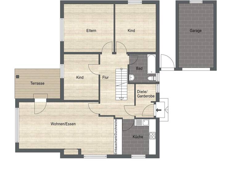 Einfamilienhaus zum Kauf 465.000 € 4 Zimmer 106,9 m² 986 m² Grundstück frei ab sofort Hausen Dillingen 89407