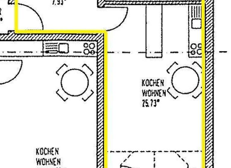 Wohnung zur Miete 560 € 2 Zimmer 51 m² 2. Geschoss frei ab sofort Waller Ring 101 Walle Bremen 28219
