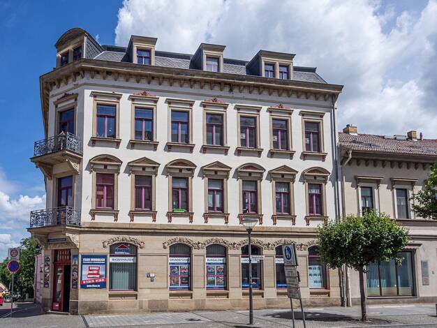 Wohn- und Geschäftshaus zum Kauf provisionsfrei als Kapitalanlage geeignet 625.000 € 703,8 m² 740 m² Grundstück teilbar ab 703,8 m² Innenstadt Riesa 01589
