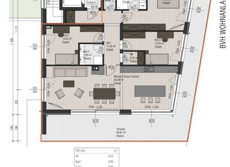 Penthouse zum Kauf 1.490.000 € 4 Zimmer 118,9 m² 2. Geschoss Millstatt am See 9872