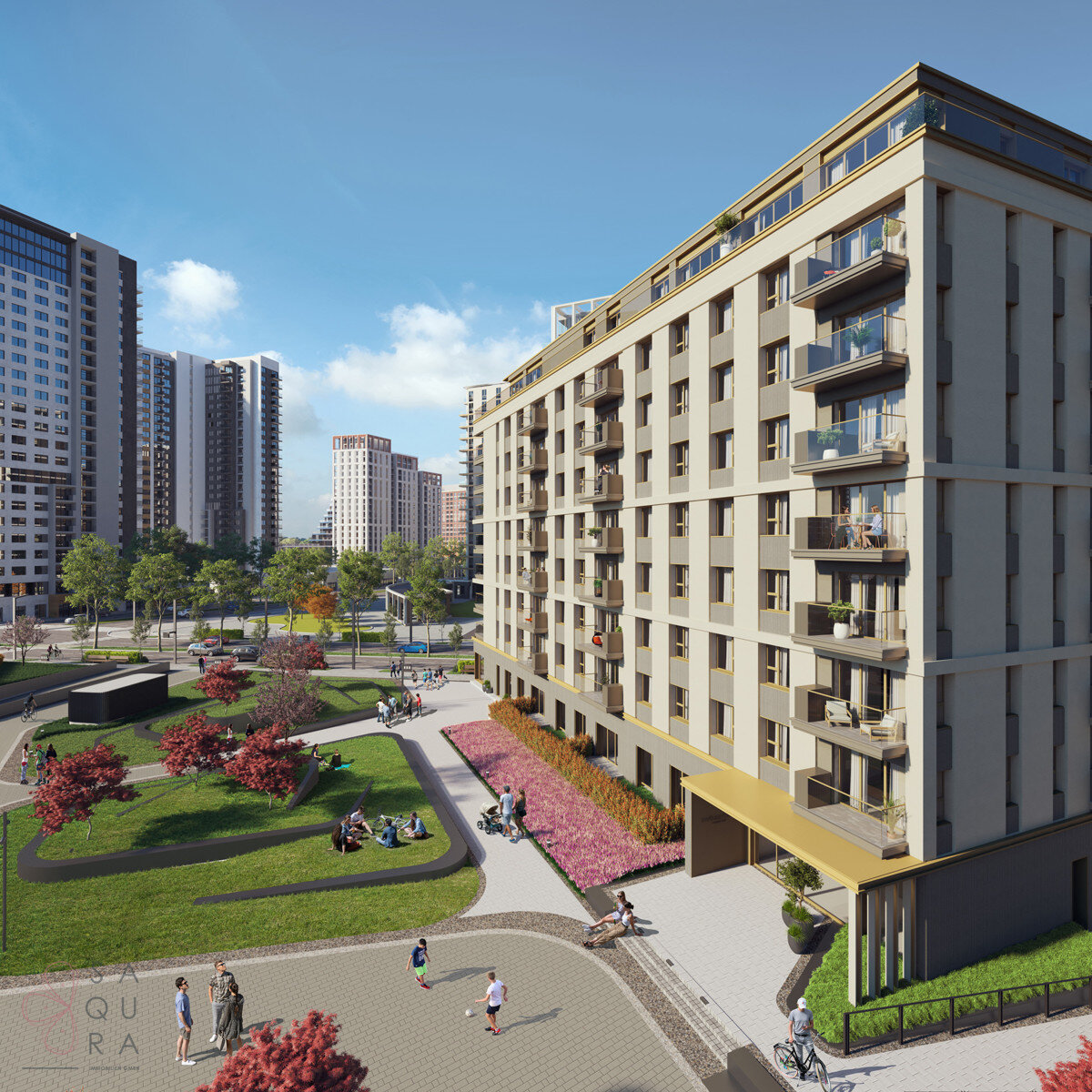 Wohnung zum Kauf provisionsfrei 602.888 € 3 Zimmer 118,1 m²<br/>Wohnfläche Belgrad Waterfront 11000