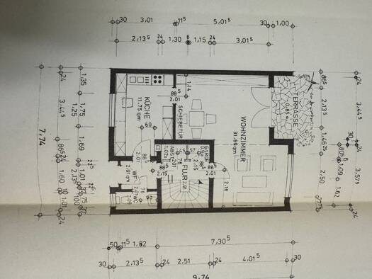 Reihenhaus zur Miete 1.400 € 4 Zimmer 115 m² 350 m² Grundstück frei ab 01.02.2026 Obervellmar Vellmar 34246