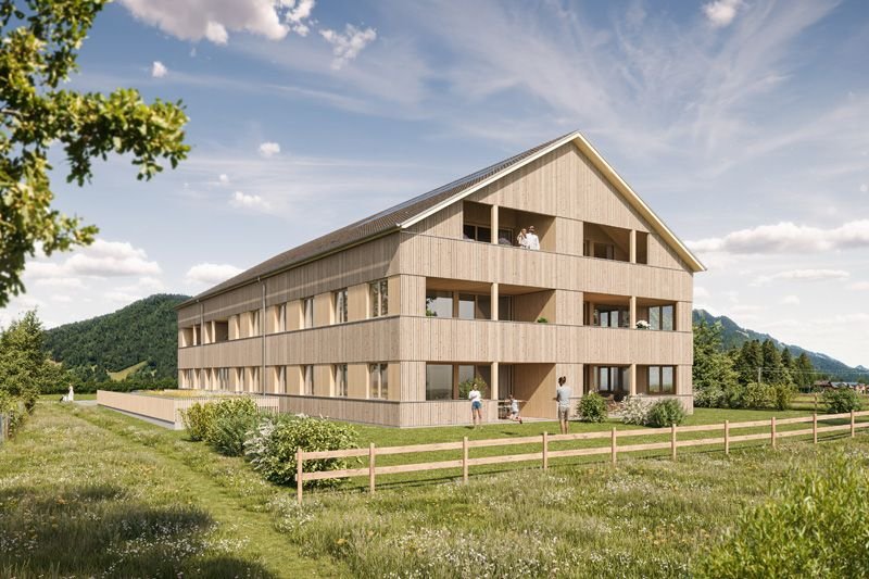 Terrassenwohnung zum Kauf provisionsfrei 518.000 € 3 Zimmer 71 m²<br/>Wohnfläche Platz 346 Hittisau 6952