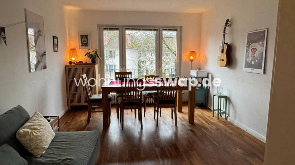 Studio zur Miete Tauschwohnung 850 € 3 Zimmer 57 m² 2. Geschoss Ottensen Hamburg 22763