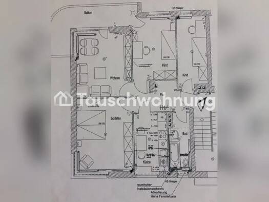 Wohnung zur Miete Tauschwohnung 630 € 4 Zimmer 87 m² 4. Geschoss Französisch Buchholz Pankow 10409