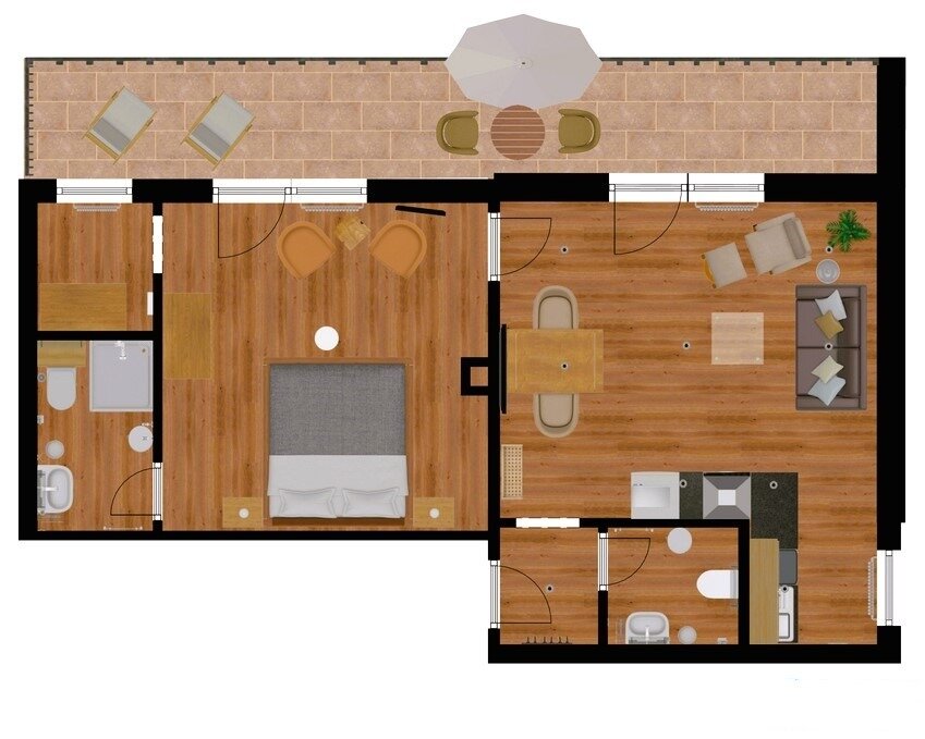 Studio zum Kauf 225.000 € 2 Zimmer 52 m²<br/>Wohnfläche 1.<br/>Geschoss 01.02.2025<br/>Verfügbarkeit Inzell Inzell 83334